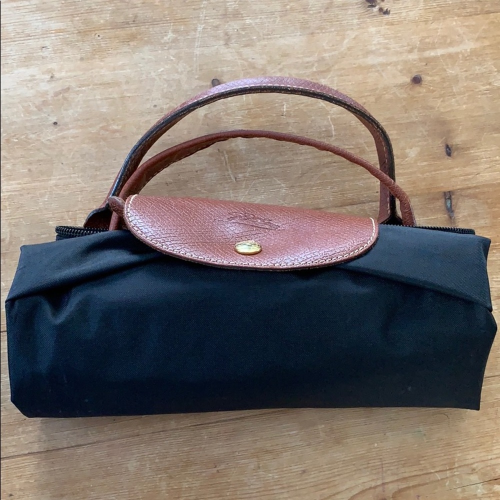 Longchamp Le Pliage large tote.